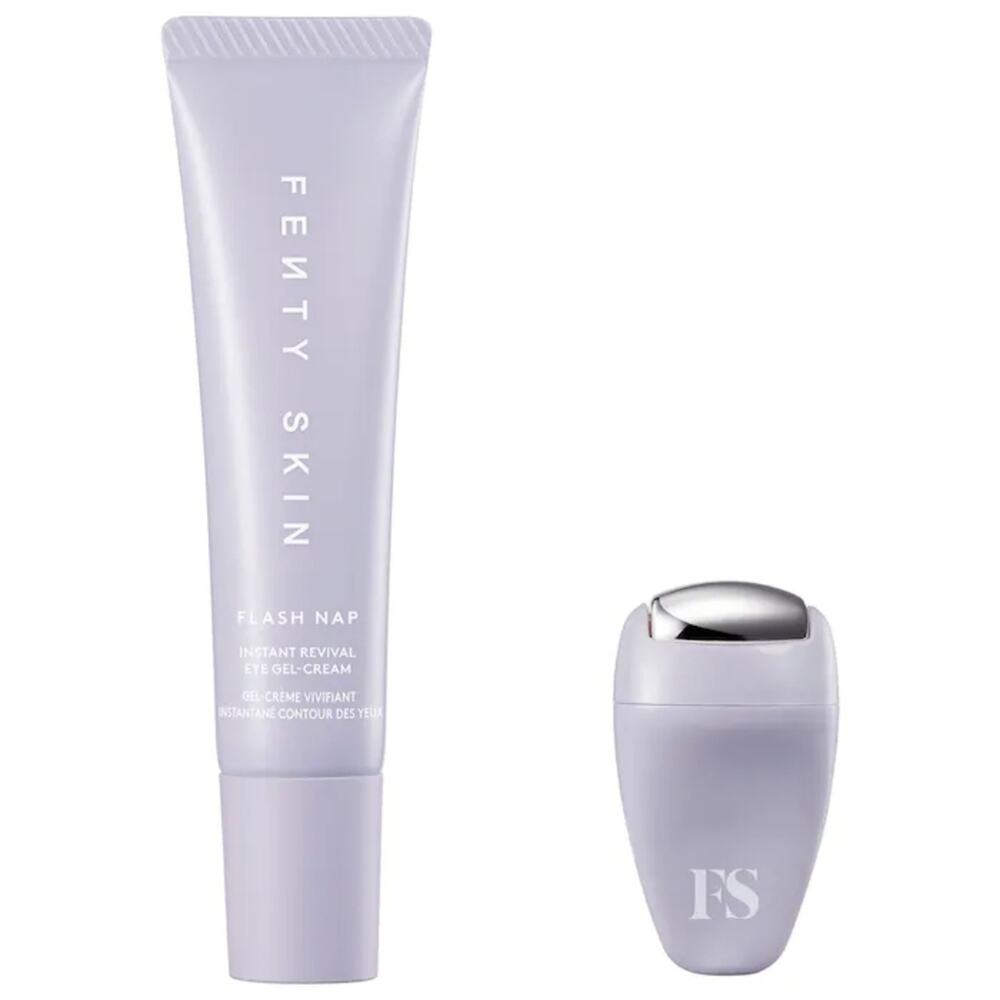 Fenty Skin Flash Nap Instant Revival Eye Gel Cream + Eye Massage Tool